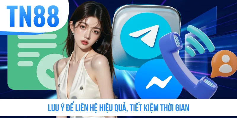 Lưu ý để liên hệ hiệu quả, tiết kiệm thời gian